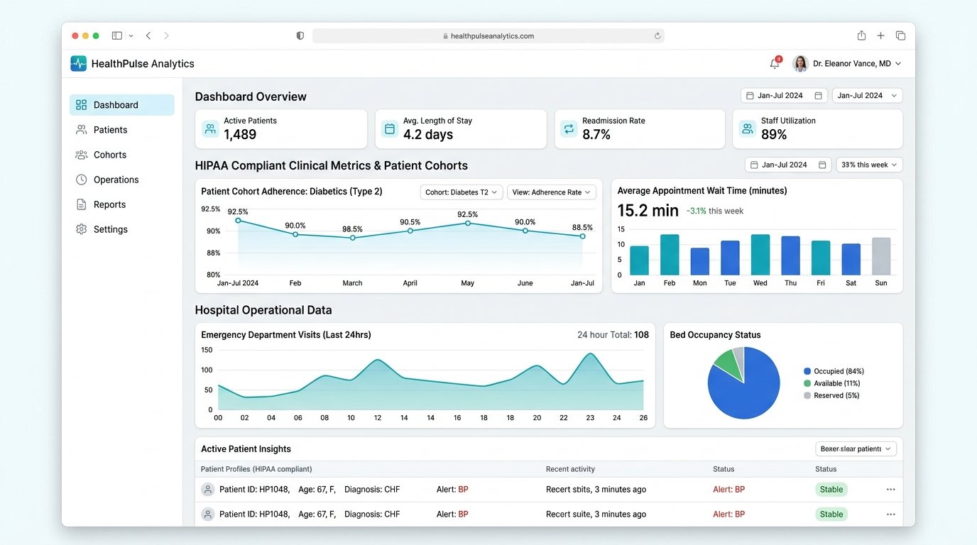 Stratos Health: HIPAA-Compliant Real-Time Clinical Analytics Engine